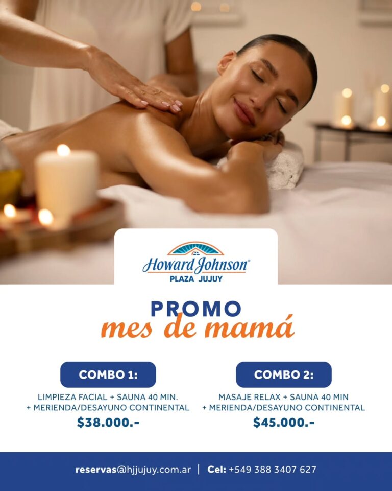 ¡MES PARA MAMÁ EN HOWARD JOHNSON!Mirá estas promos ideales para regalar y mimar a #mamá , dispo